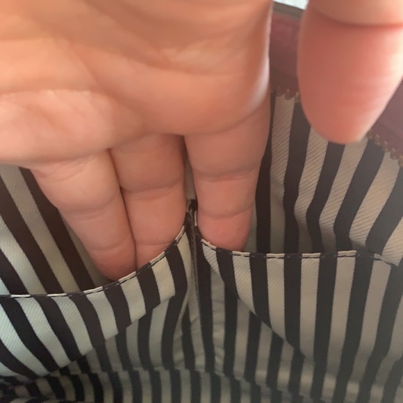 Kate Spade Purple Leather Crossbody Purse - Picture 4 of 7